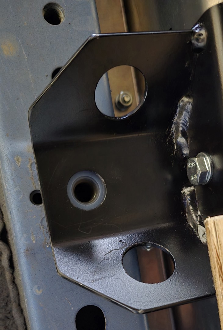 Prototype battery enclosure during build
